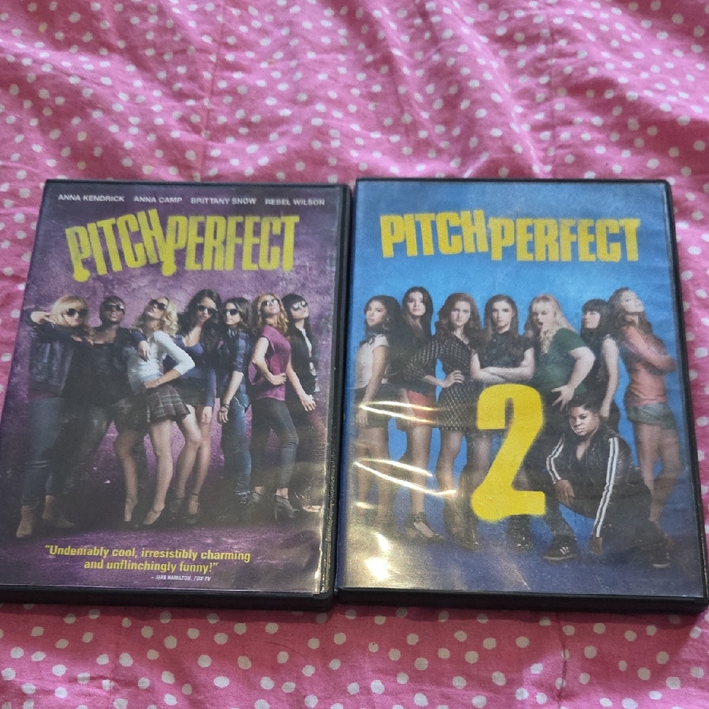 🌼2 For $20🌼Pitch Perfect movie DVD set - Purple & Blue covers